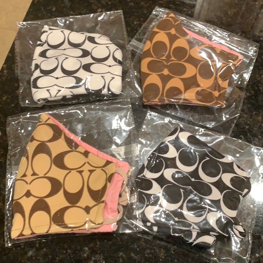 Hand made mask x 4